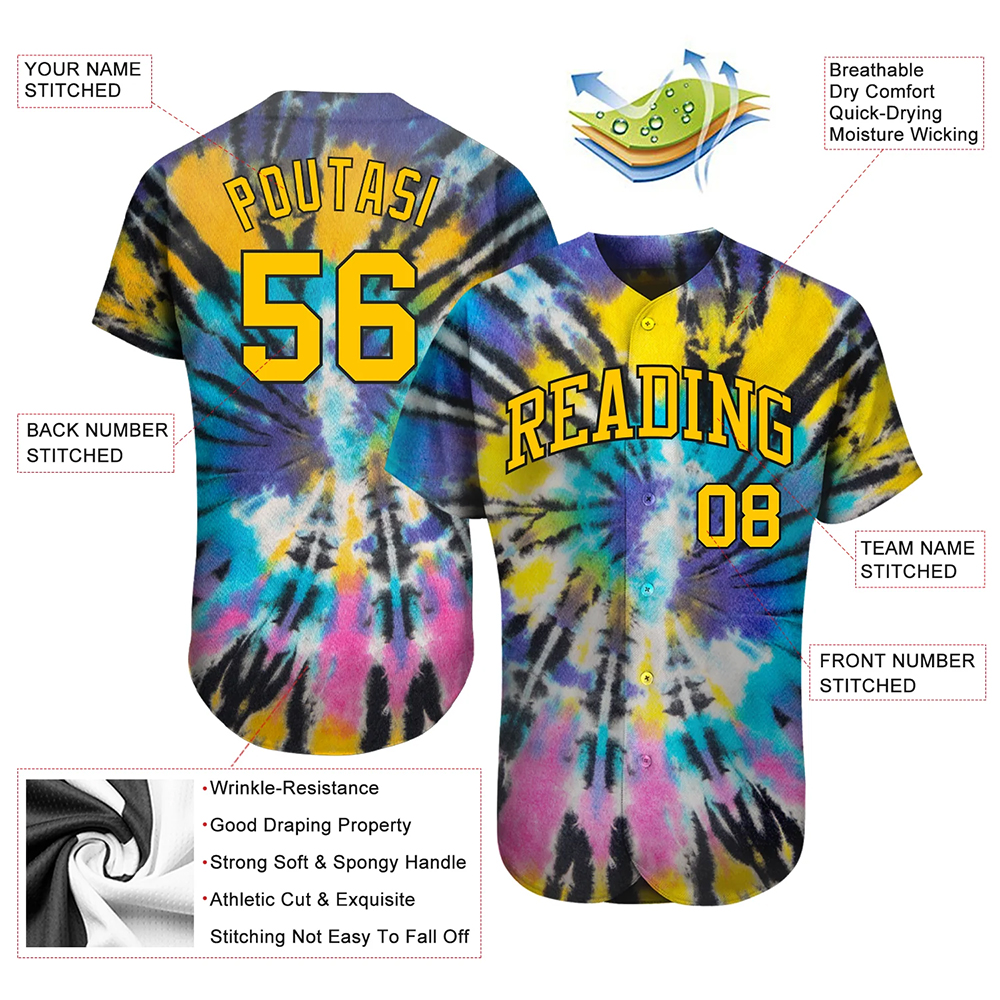 Sublimation Baseball Uniform Jersey Shirts